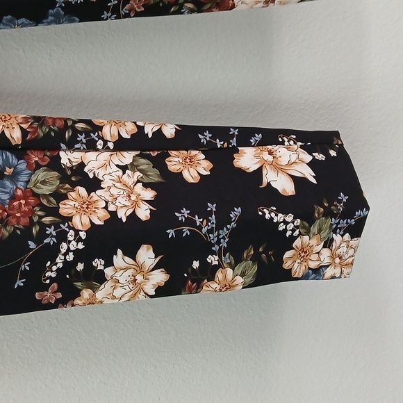 NWOT Jules & Leopold Womans Sz Sm/P FLORAL DRESS PANTS - Picture 3 of 6